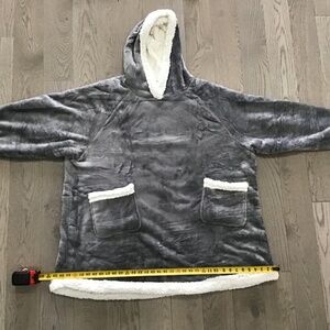 Dark Grey Cozy Hooded Onesie